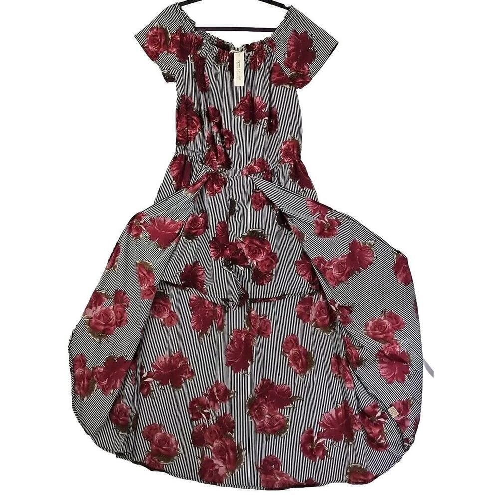 Speed Control ~Woman Size L~ Multicolor Floral Print Dress/Shorts NWT